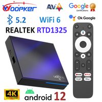 Ugoos SK2 Smart TV Box 4K Google Certificated Realtek RTD1325 ARM Cortex-A55 Android 12 Wifi6 BT5.2 Media Player Set Top Box