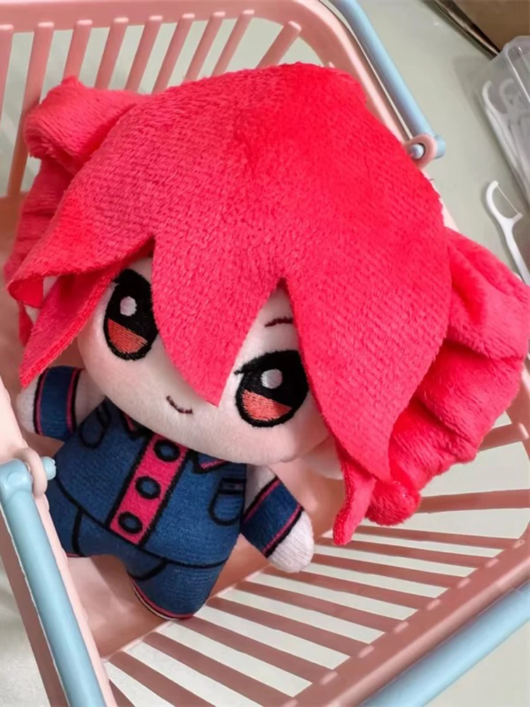 10cm Kasane Teto Plush Toy Cartoon Figure Soft Anime Kasane Teto Cosplay Cute Mini Doll Figure Fans Girl Birthday Christmas Gift