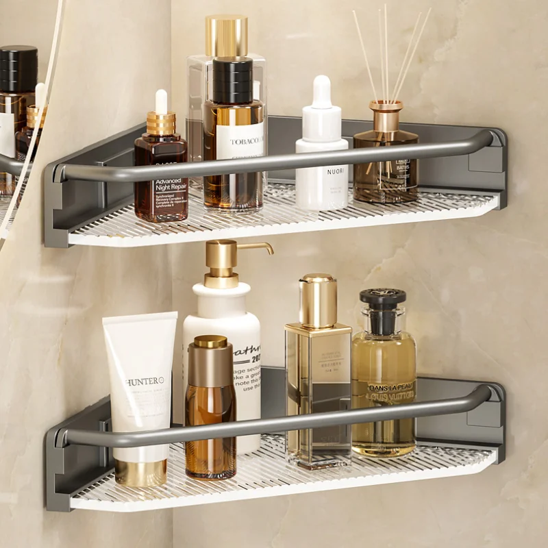 

Треугольная полка Lamgool для ванной комнаты, настенная полка для шампуня, косметики, угловая полка для хранения, органайзер, аксессуары