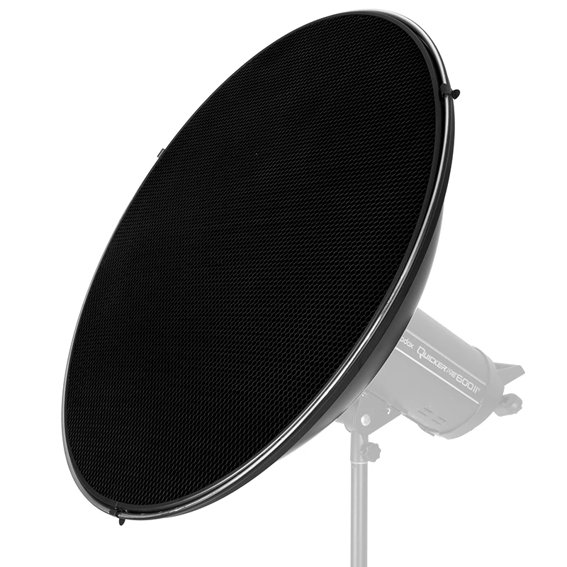 

Godox 70 см серебряная сотовая фотовспышка складной софтбокс Bowens крепление Красивая тарелка для студийной вспышки
