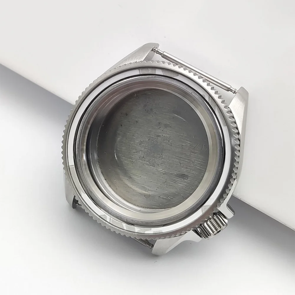 38mm Men Watch Shell With Sapphire Crystal 5ATM Waterproof Replacement Housing Parts For NH35 NH36 Movement