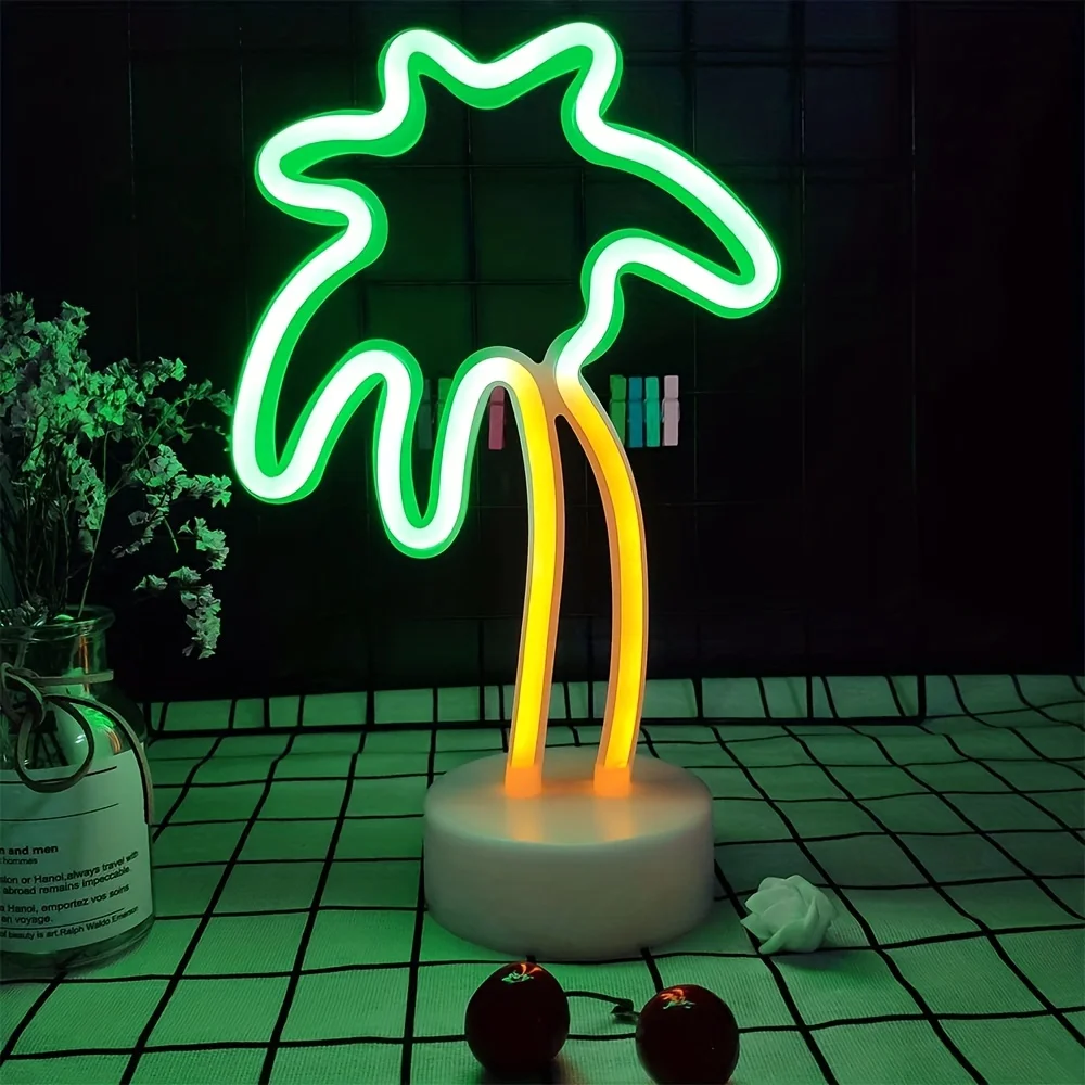 Levendige neonlichten, batterij/USB-voeding, slaapkamer, verjaardag, bruiloft, kerstfeestdecoratie, cadeaus voor jongens en meisjes