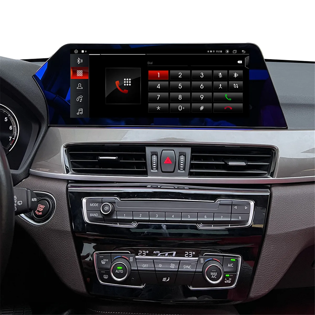 2 Din For BMW X1 F48 X2 F39 2016-2020 Car Multimedia Tape Player Auto Stereo GPS Navigation Carplay Car Radio Android