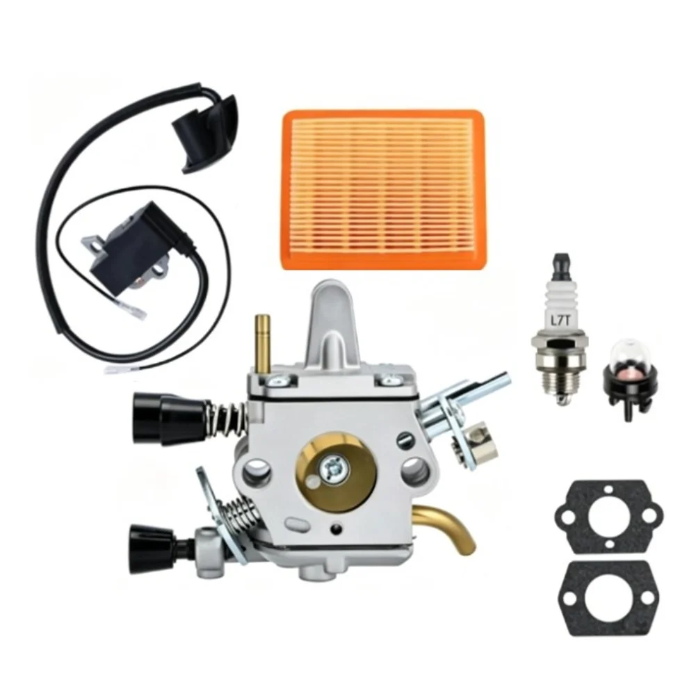 Fuel System Carburetor Kit Lawn Mower Repair Carburetor Optimizes Engine Operation Quick Setup Complete Fuel System Component