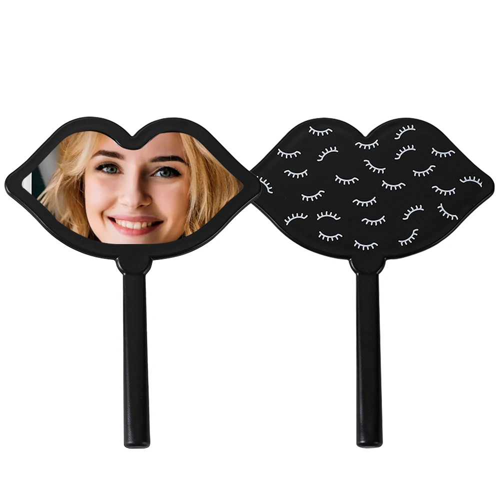 1pc specchio per trucco portatile specchio per estensione ciglia portatile per donne e ragazze viso piccoli specchi strumento da tavolo di bellezza