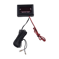 Digital Water Temperature Gauge Kit with Sensor for 12V 24V For Car Engine Accurate Measurement and Easy Installation