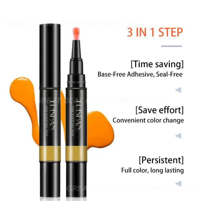 Long-lasting Three-in- No Need Base Coat Time-saving Diverse Colors -step Gel Fashionable Nail Art Uv Lamp