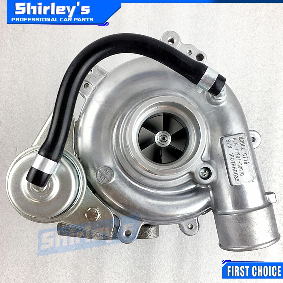 CT16 Turbocharger Turbo For TOYOTA Hilux Vigo Hiace D4D 2KD 2KD-FTV 2.5 L D 17201-30070 17201-OL050 17201OL050 1720130070