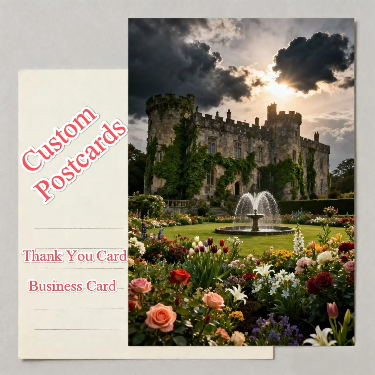 Custom Postcards Personalized Greeting Cards for All Occasions Customizable Photo Postcards for Travel Events Parties Weddings