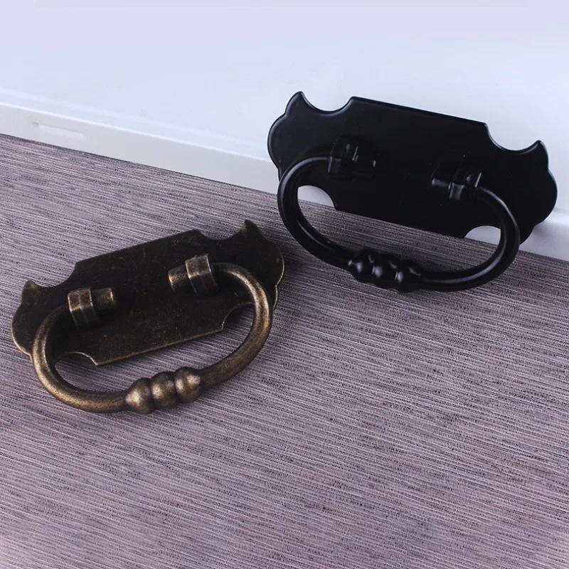 Drawer Cabinet Door Handle, Zinc Alloy Medicine Cabinet Handle, Antique-style Wardrobe Pull Handle