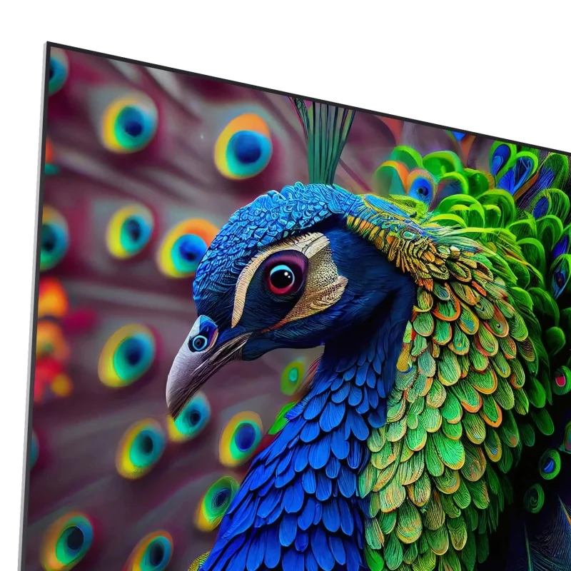 150'' 135'' 130'' Fresnel Ceiling and Ambient Light Rejecting Fixed Frame Projection Screen For 4K Tri-Color Laser UST Projector