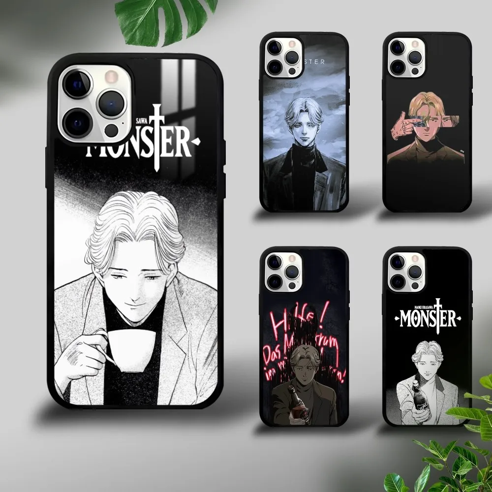 

J-Johan Liebert Phone Case For iPhone 16 15 14 13 12 11 Pro Xs Max Mini Plus Celulares Hard Funda