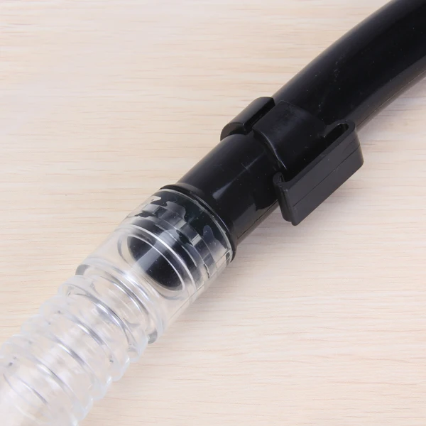 

Черная полностью трубка для подводного плавания, подводного плавания, фридайвинга, снаряжения для водных видов спорта