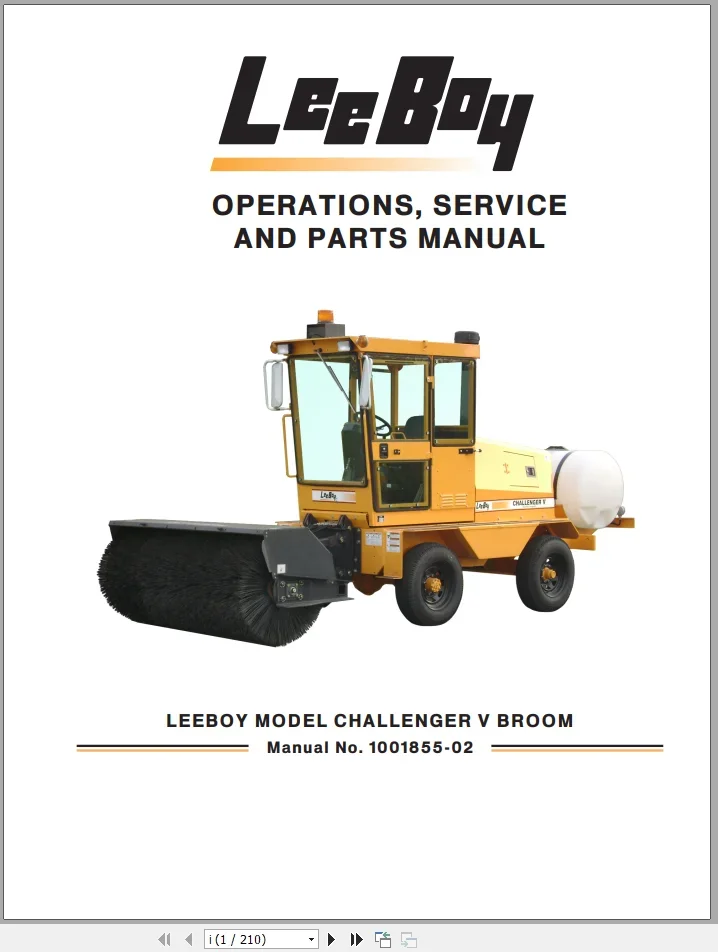 AutoDVD2 Leeboy Rosco LBP Construction Equipment All Model Operations Service & Part Manual