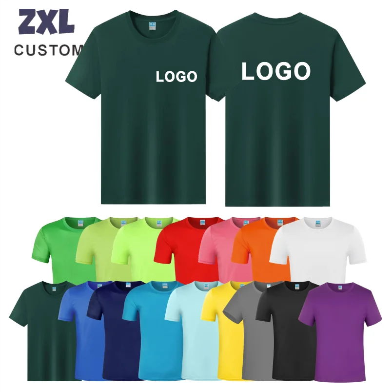 Quick Dry Short Sleeve Sport T Shirt Men Women Gym Jerseys Fitness Trainer Running T-Shirt Breathable Sportswears Custom Logo