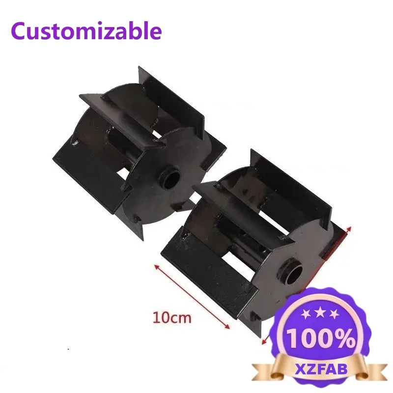 Factory Direct 2026 Garden Power Tool Accessories Lawn mower weeding wheel oblique blade accessories weeding tillage wheel loose