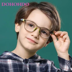 High Quality Kids Blue Light Glasses Without Graduation Child Clear Computer Spectacles Zero Prescription Medical Glasses Frames