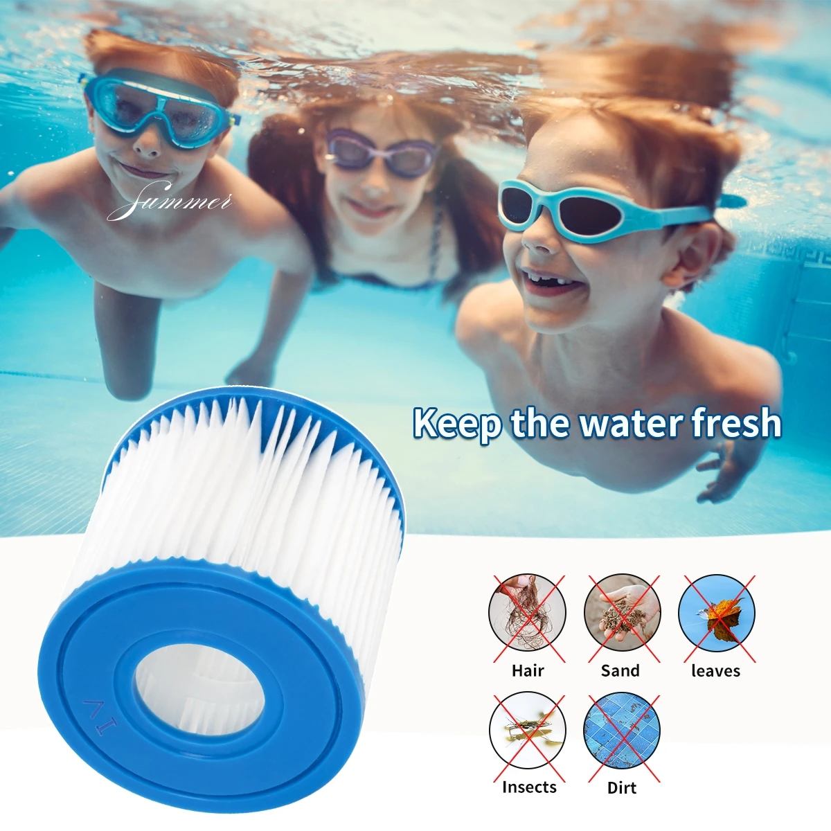 Type VI 58323 SPA Filter Cartridge For Bestway LAY-Z-SPA 60001 6001M 6001G 6001K 6001H 6001V Hot Tub and Bestway SaluSpa Hot Tub image 5