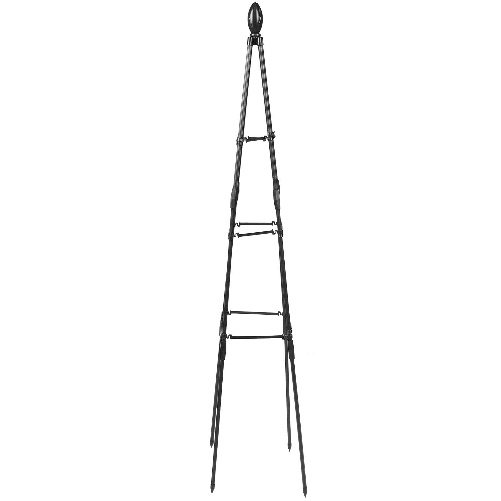 

Climbing Plant Support Frame 120cm Triangle Potted Traction St Vine Trellis Gardening Accessories Outdoor Plant Climbing Decor