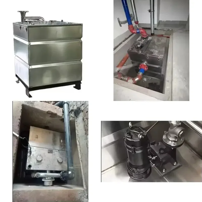 Automatic Stainless Steel Sewage Lifting Station Pulp Pump System for Basement Discharge and Treatment