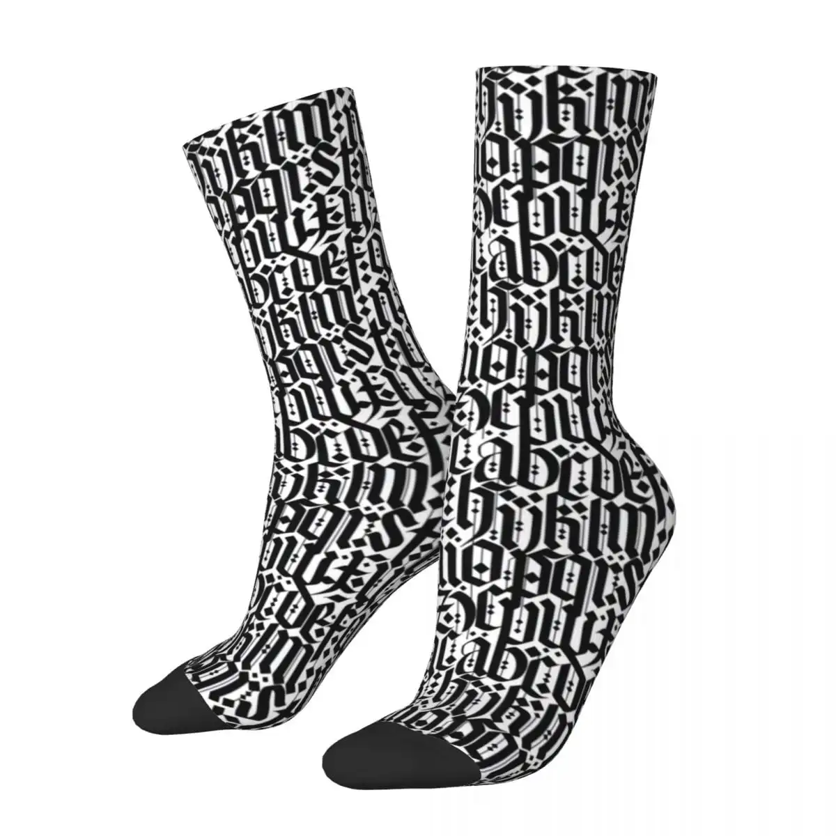 Colorful Abstract Stockings Paint Cloudy Tie-Dye Design Modern Socks Autumn Anti Sweat Sock