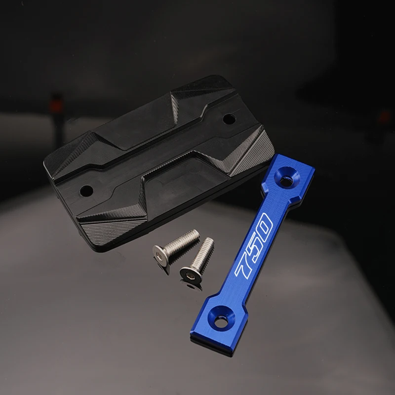 GSX S750 Front Brake Clutch Fluid Reservoir Tank Cover Cap For Suzuki GSX-S750 GSXS750 GSX-S 750 M20*15 Aluminum Oil Filler Cap