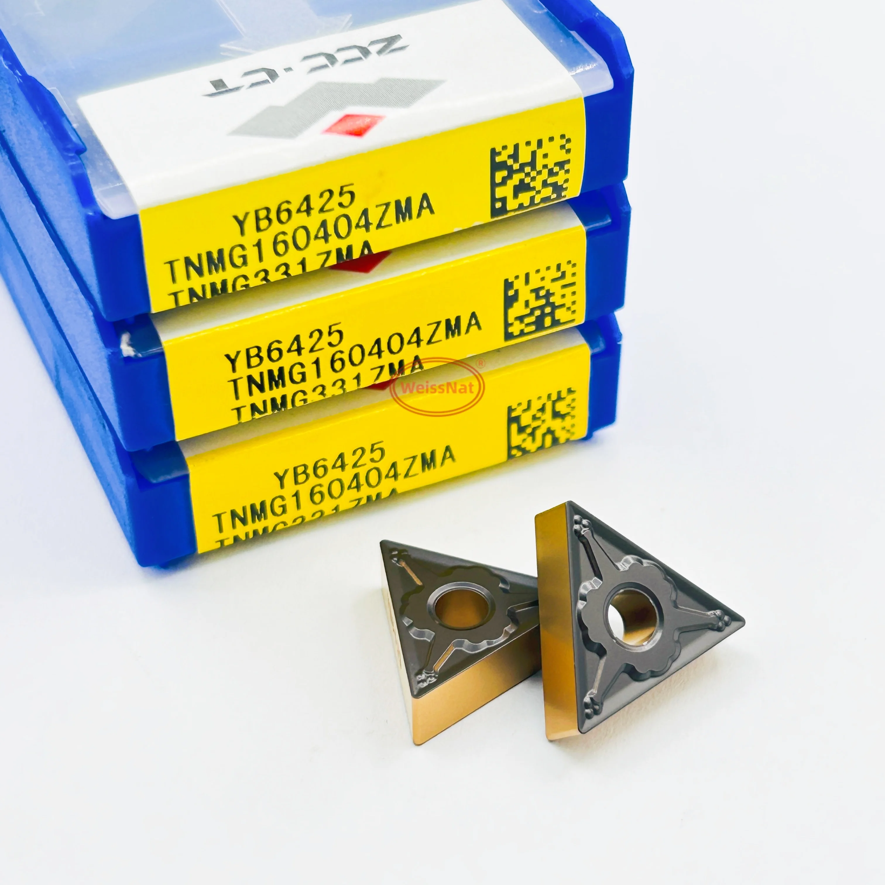 

Твердосплавные пластины ZCC.CT TNMG160404 TNMG160408 TNMG160412ZMA YB6425
