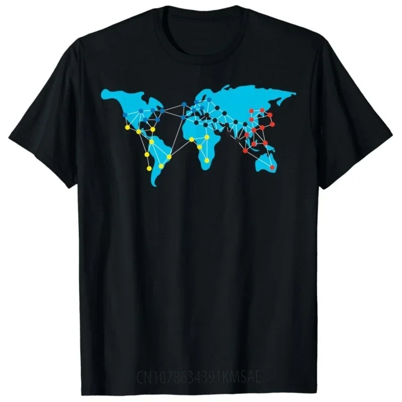 World Map Board Game T-Shirt Funny Clothes Tops T Shirts for Men  Graphic T Shirts  Camisas Streetwear Vintage T Shirt