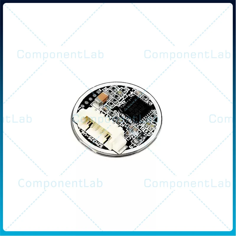 Integrated Capacitive Fingerprint Development Module Touch Sensor 360° Rotatable Recognition UART Interface