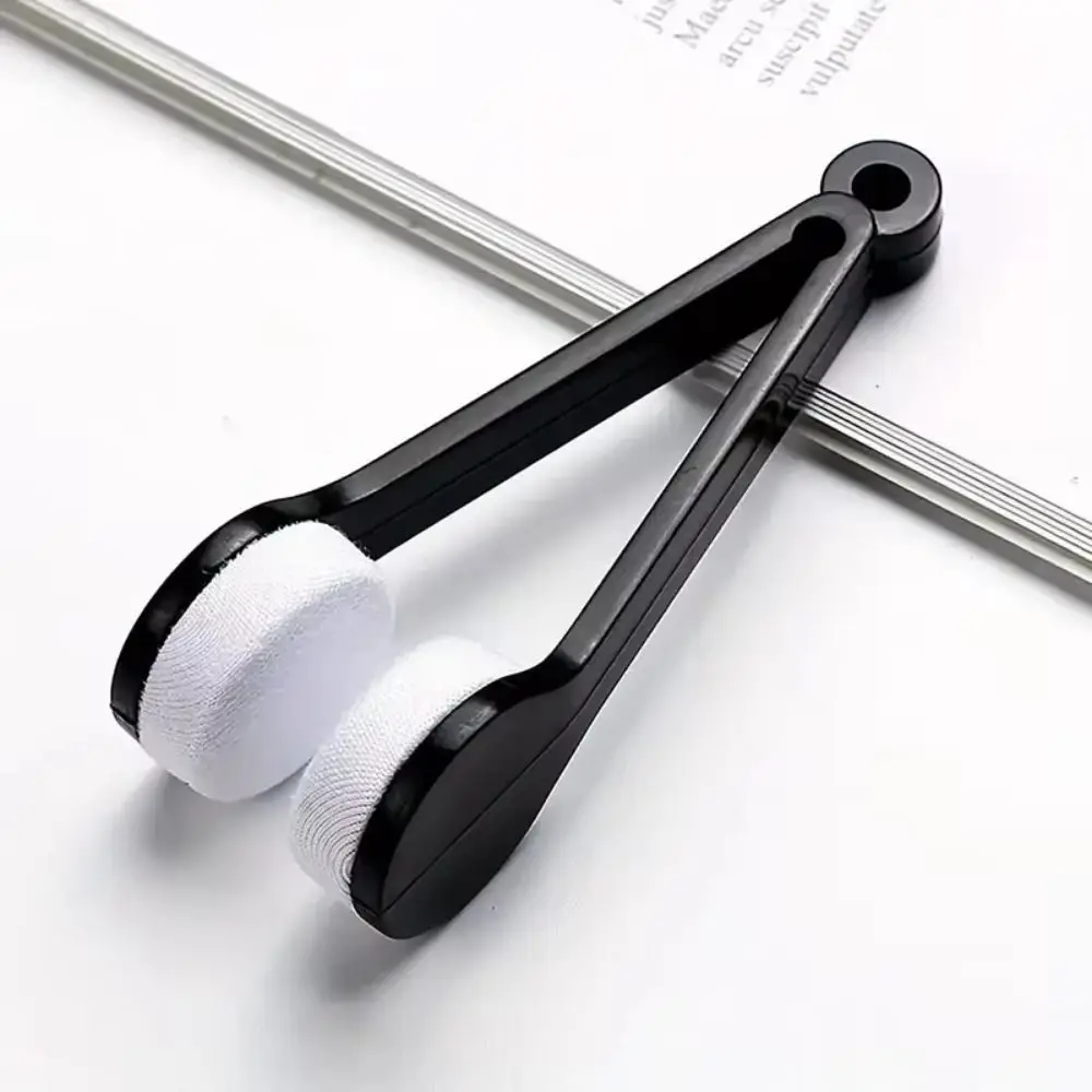 5Pcs Two-side Sun Glasses Cleaning Brush Creative Superfine Fiber Glasses Cleaning Wipe Mini Size Soft Eyeglass Wiping Tool