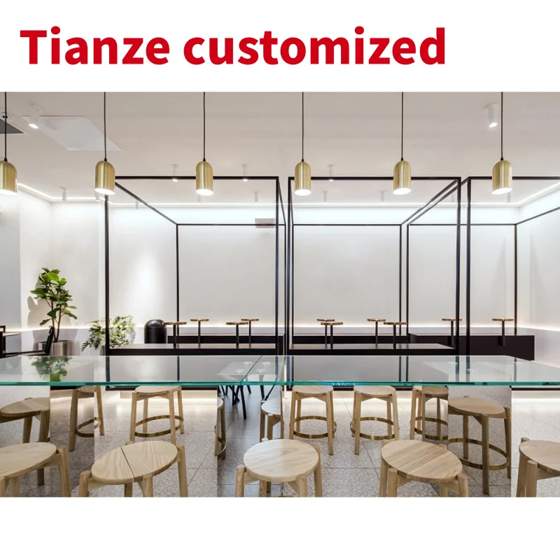 (customized)New Milk Tea Shop Fit Out Wooden Counter Furniture Custom Design Popular Bubble Tea Store Interior Brilliant Decorat