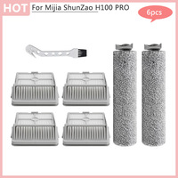 Hepa Filter For Xiaomi Mijia ShunZao H100 PRO Vacuum Cleaner High Temperature Floor Scrubber Scrub Brush Accessories
