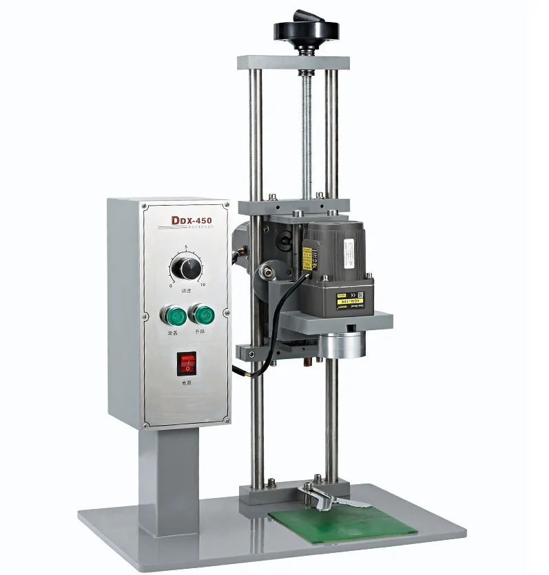 

DDX-450 Semi-Auto Desktop Capping Machine,Plastic Bottle Sealer/Semi Automatic Electric Bottle Capping Machine