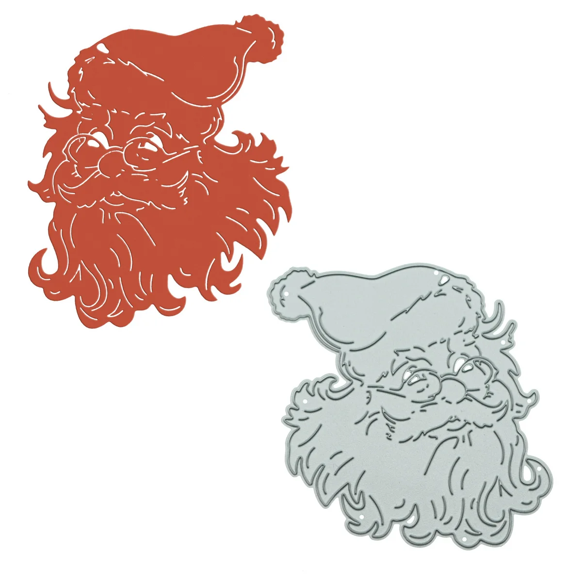 Vívido velho avô padrão de corte de metal cortar estêncil para a decoração do cartão de agradecimento feito à mão você cortador de cartão de aniversário