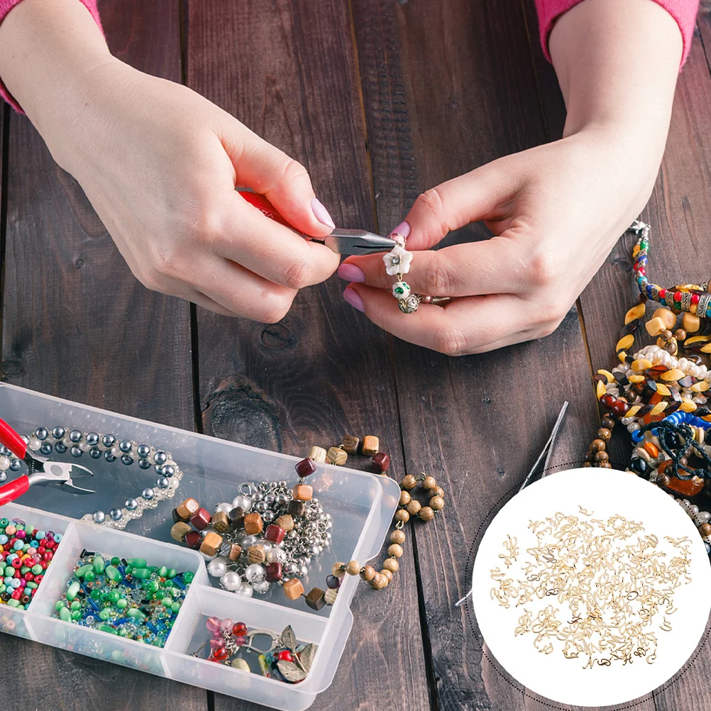 

130 шт., мини-подвески с буквами, подвески с алфавитом из сплава для DIY ювелирных изделий, инициалы A-Z для браслетов и ожерелий