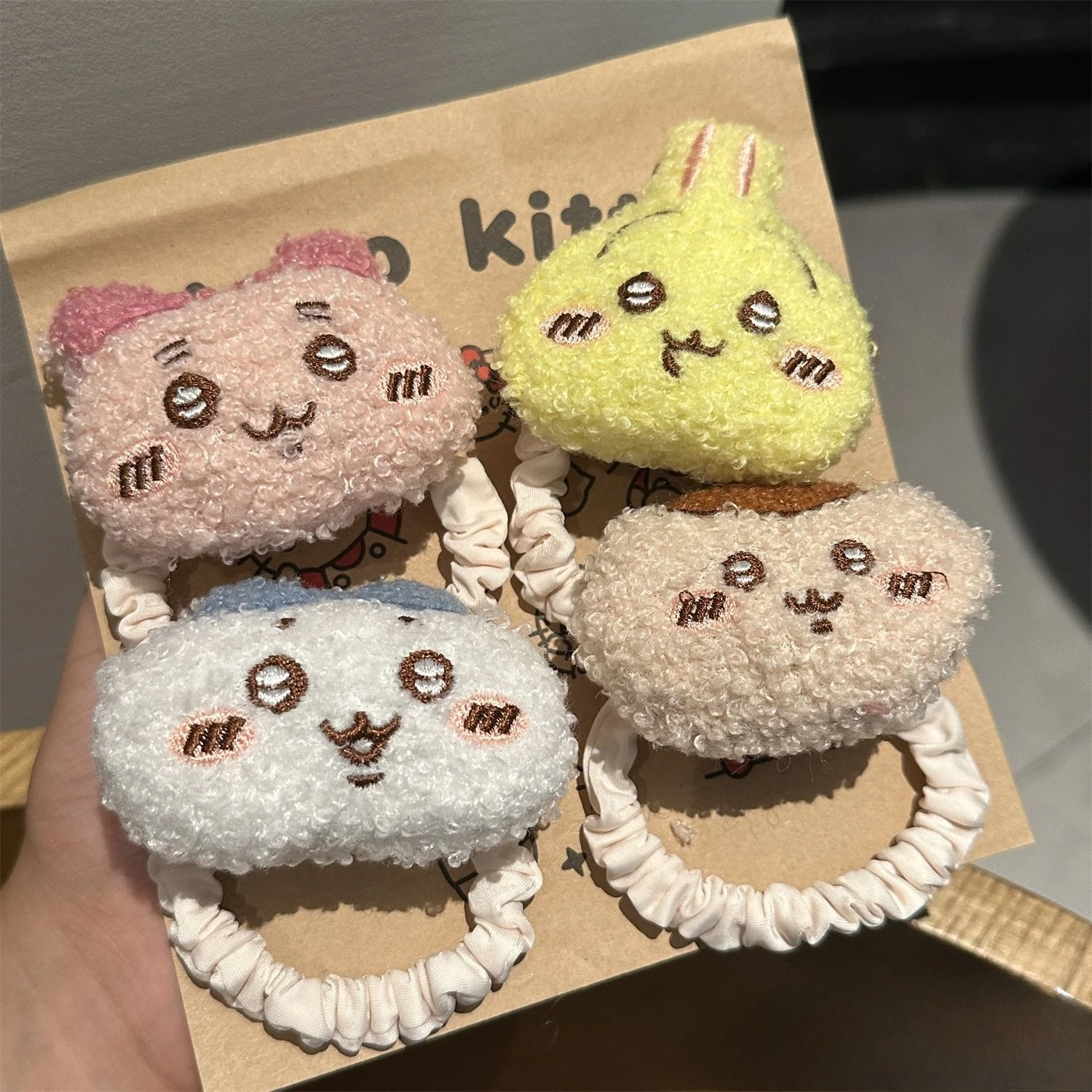 

Cute little Hachiji Osaki headband sweet girl chiikawa cartoon versatile small intestine loop Korean version ins headband