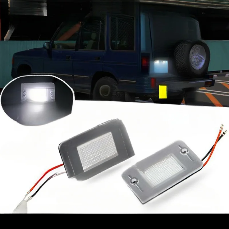 Suitable for Land Rover Discovery 1994-2004 Car LED License Plate Light Tail Indicator Light License Plate Light