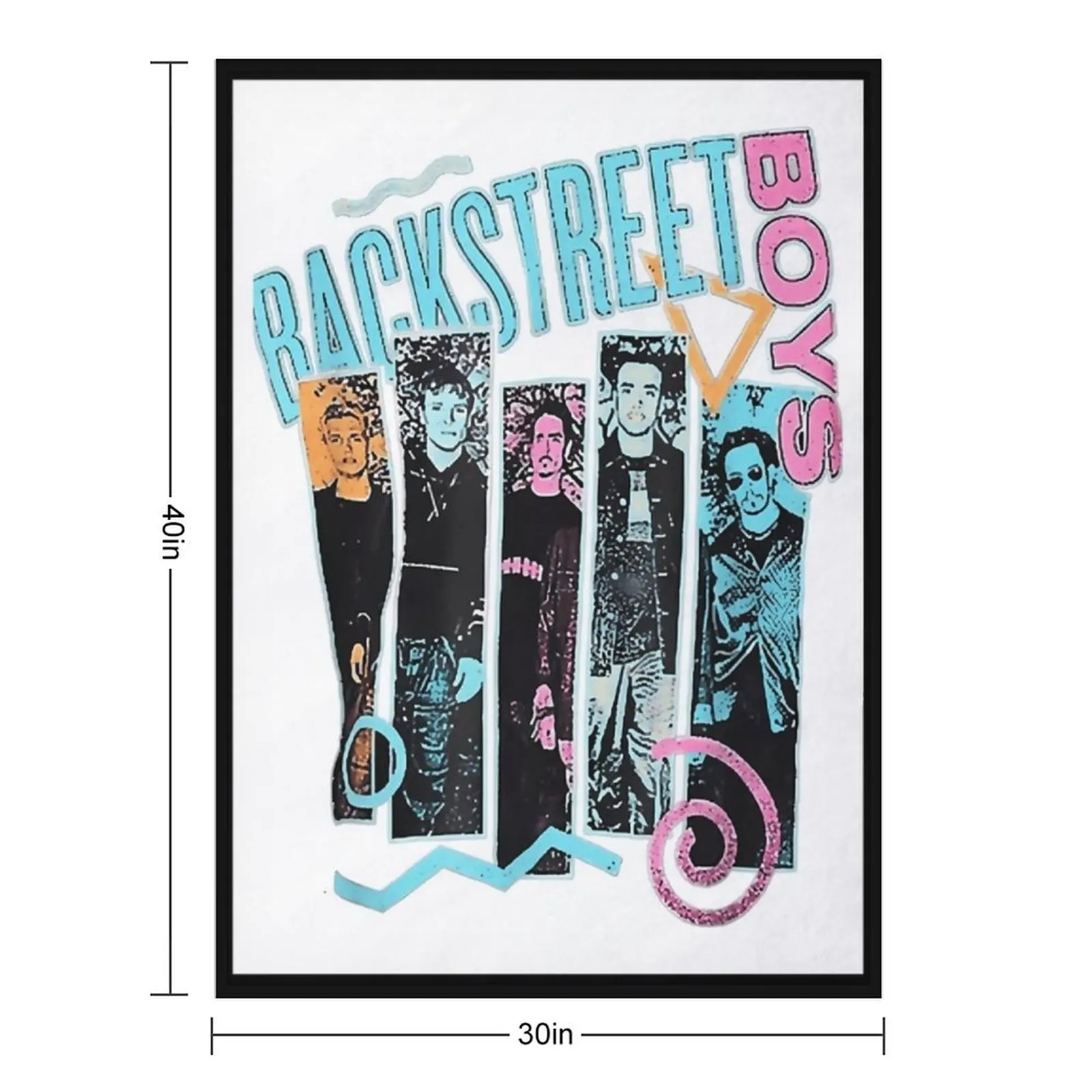 Backstreet Boys Backstreet Boys – Quit Playing Games Heart Throw Blanket Thins Beautifuls Soft Big Sofa Throw sofa bed Blankets