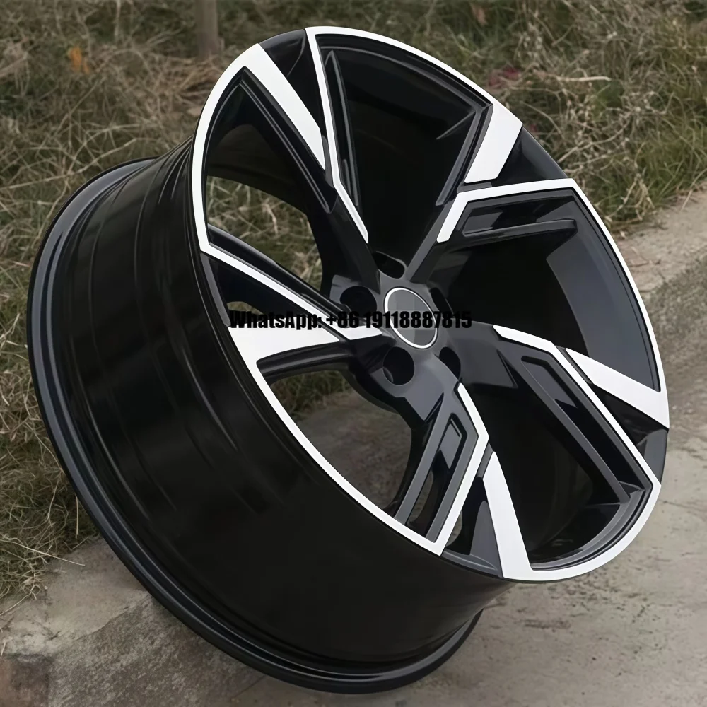 

168 Customize 16-26-inch 5x112 5x120 5x130 Polished New After-sales Forged Aluminum Alloy Rims for Audi RS7 RS5 RS4 A7 A6 A4
