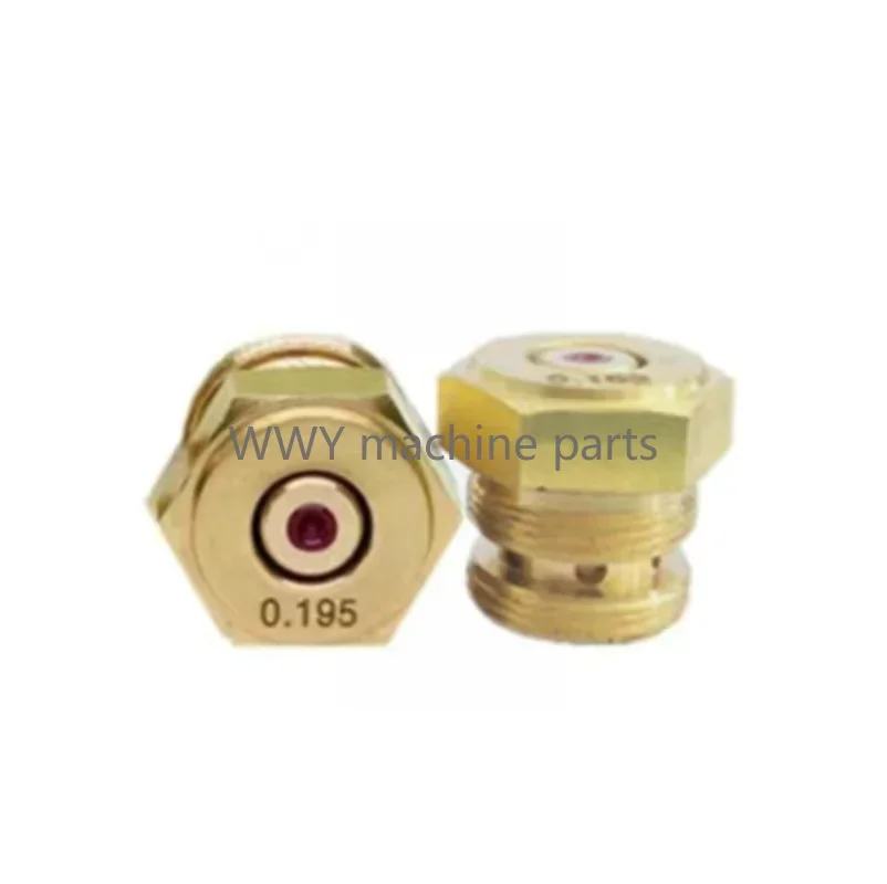 WEDM Parts Ruby Molybdenum Wire Guider 0.192mm/0.195mm Water Spray Cooling Plate for Medium Speed WEDM Wire Cut Machine