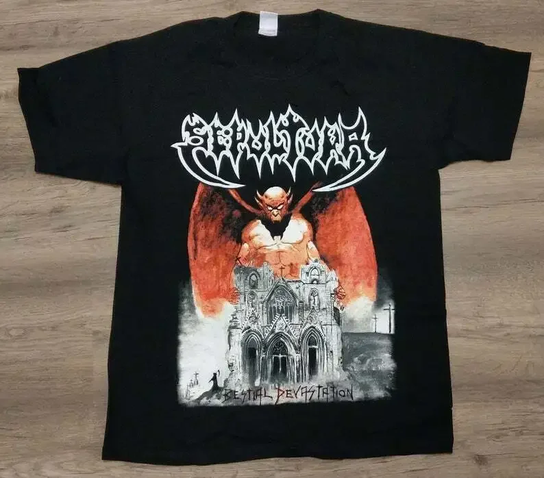 Sepultura Bestial Devastation T-Shirt Funny Vintage Gift For Men Women