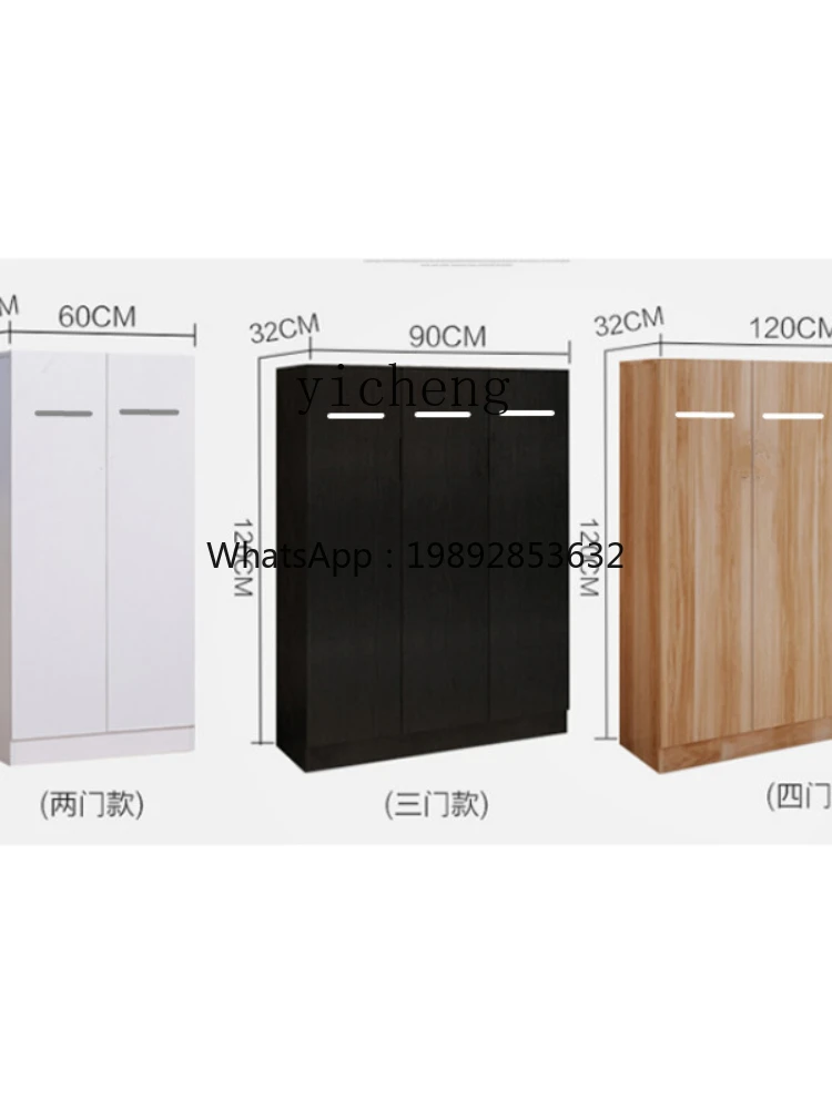 G2 Multi-Layer Locker Modern Minimalist Outdoor Large Capacity Anti-Theft Wooden Shoe