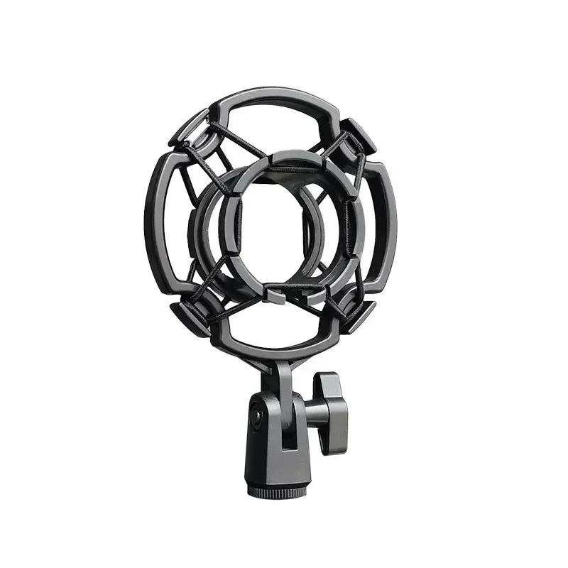 

Universal Professional Condenser Microphone Mic Shock Mount Holder Studio Recording Bracket for Large Diaphram Mic Clip