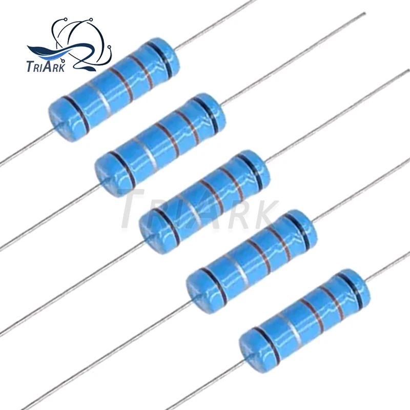 20 peças 1w 1% resistor de filme de metal 0.1r ~ 2.2m 1r 2r 10r 22r 47r 100r 330r 1k 4.7k 10k 22k 47k 100k 330k 470k 2 10 22 47 100 330 ohm