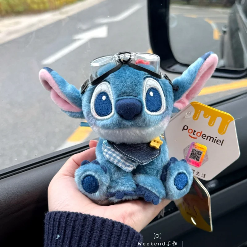 New Original Stitch Bag Pendant Cartoon Anime Lilo & Stitch Doll Cartoon Keychain Strap High Quality Toys Gift For Friend ﻿Gift