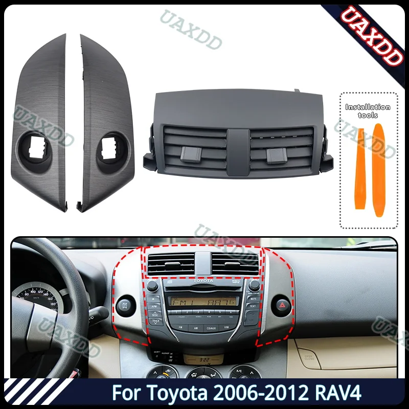 Used OEM Toyota RAV4 2013-2018 Dashboard Center AC/Heat Air Vent Pair – LHD – Japan
