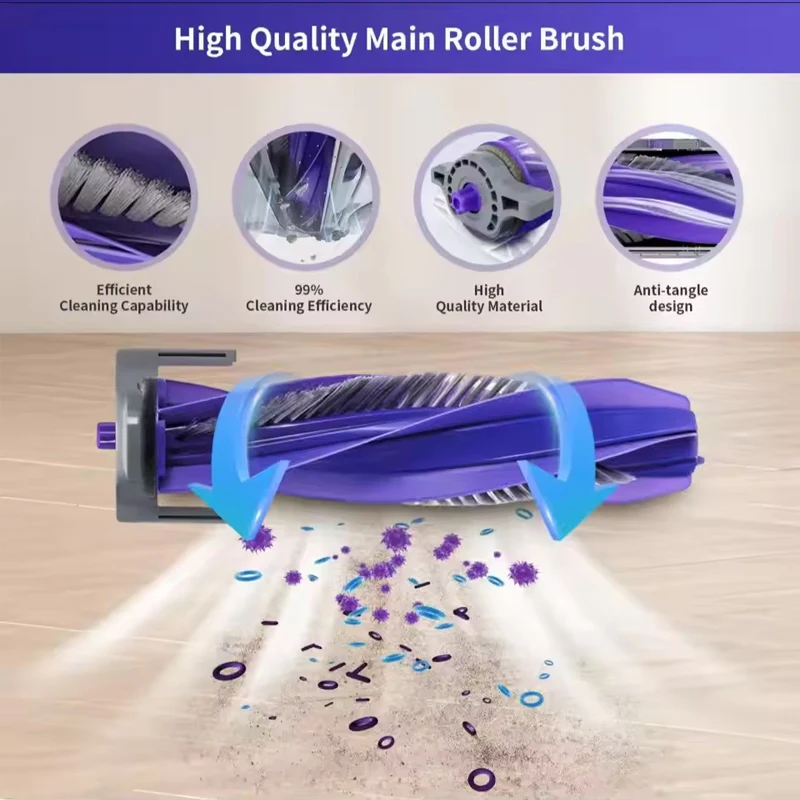 Accessories For 나르왈 Narwal Freo Z10 Ultra Robot Vacuum Cleaner Roller Side Brush Filter Mop Pad Dust Bag Replacement Parts - view 5