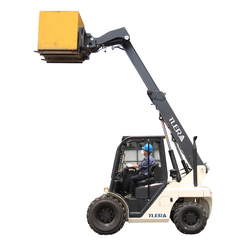 CE/EPA Telescopic Loader Manitou Telehandler Telescopic Loader Mini Telehandler Wheel Loader 4x4 Mengemudi Forklift Telehandler