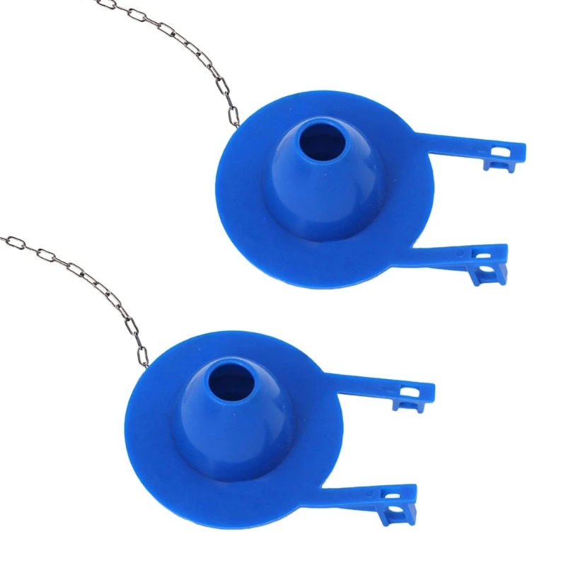 2 piezas 2 pulgadas Pattings inodoro Repador flapper Válvulas ahorro agua Flapper M4yd