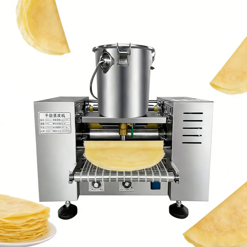 

Professional High Efficiency Mul-functional Durian Thousand Layer Cake Machine/waffle Maker Machine